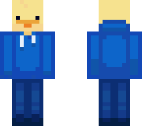 duck with hoodie