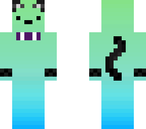 gradient cat skin