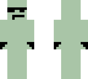haunt_9 green version | Minecraft Skin