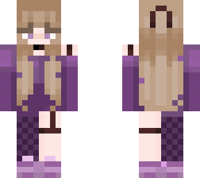 purple girl