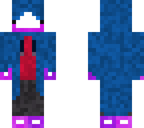 purple guy with removable cloak