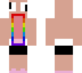 rainbow mouth
