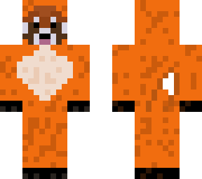 red panda fox onesie