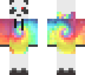tie-dye panda