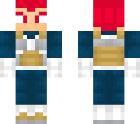 vegeta red god