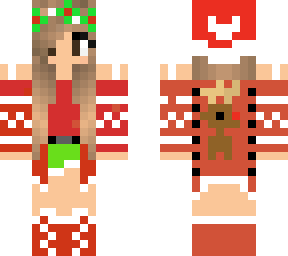 chica de navidad