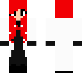 human girl red