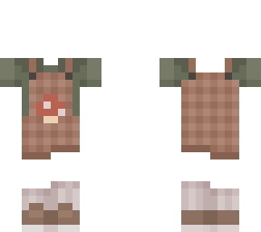 mushroom overalls