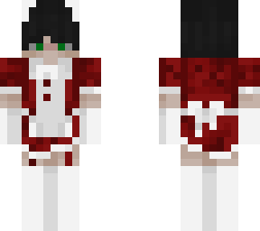 christmas girl with short hair