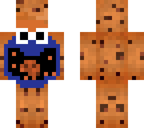 cookie monster pixel art