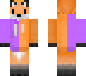 fox in hoodie