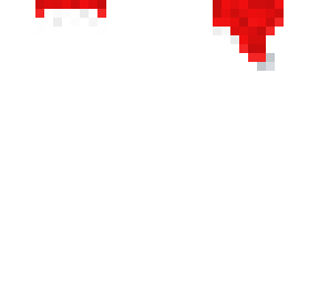 outline skin with christmas hat