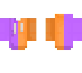 purple & orange sweater