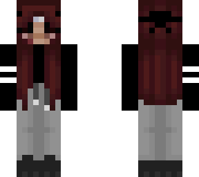 red hair girl with flowers | disclamer this is not my skin