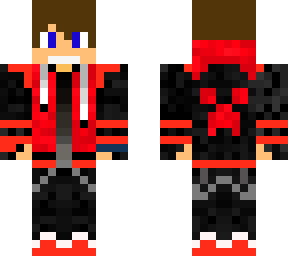 red hoddie