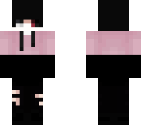 rey pink half pink half black