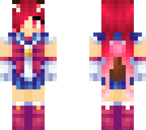 sakura as sailor moon version 1
