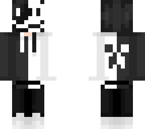 white and black