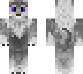 wolf, purple eyes