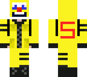 yellow criminal with s