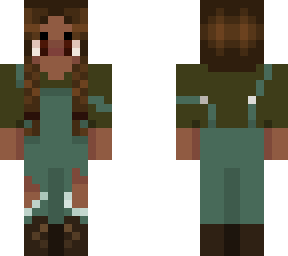 braids with overall pants