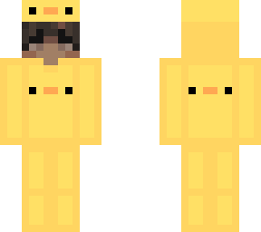 brown hair boy /w duck onsie
