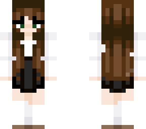 girl with brown hair