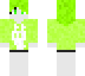 green subject girl