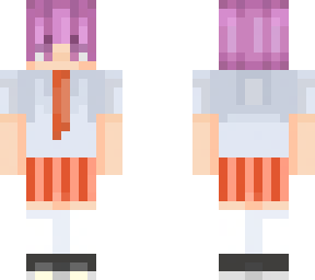 pink haired boy