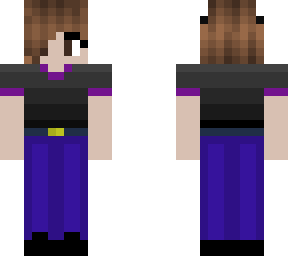 purple wolf girl version 5