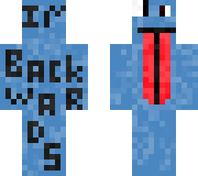 backwards