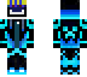 blue glow in dark