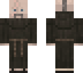 druid with scar