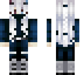 gothic white hair