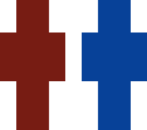 red green blue