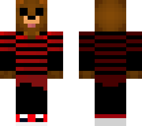 skin d caasy pero con una camiseta a raya queeeee