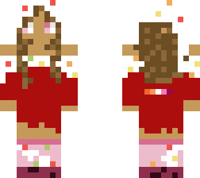 the fruitcake girlie (christmas skin!)