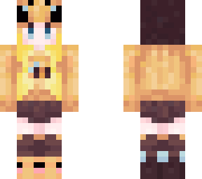 blond bee girl