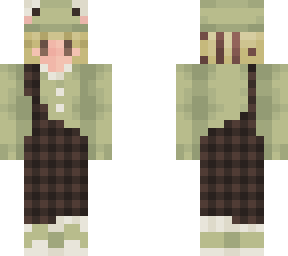 blonde and brown frog bree