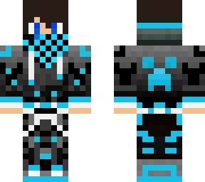 blue mask