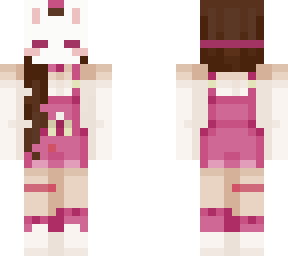 bunny face mask girl (recolor)