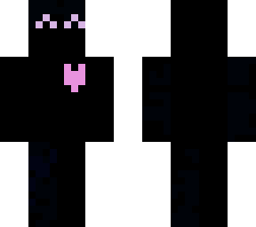 closed eyes cute enderman