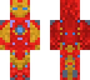 cool iron man skin