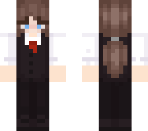 girl in suit