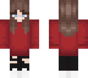 girl with hoodie