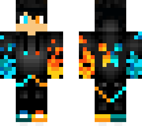 lava and water