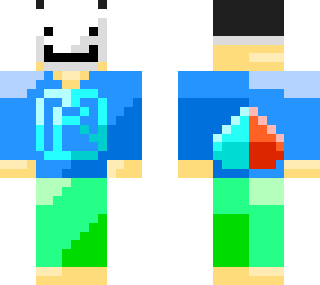 nova skin de rapminegame com  mascara