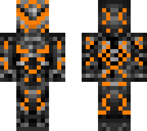 orange suit with goggles underneath