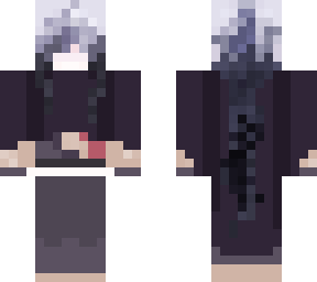 very dark hair shen clpoak