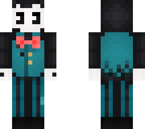bendy tux colorized